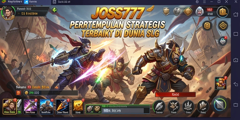Tampilan gameplay seru dan strategis JOSS777.