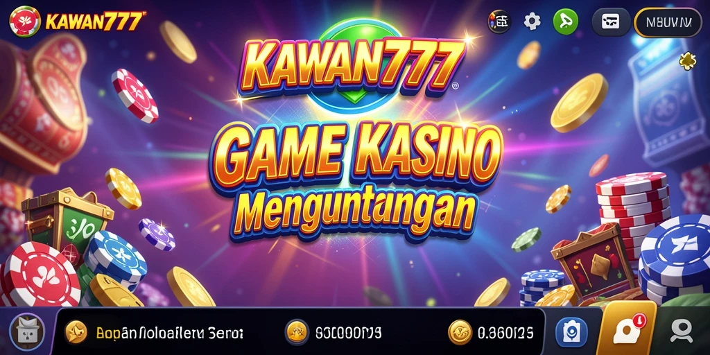 Screenshot gameplay KAWAN777 menampilkan aksi seru permainan Kasino.